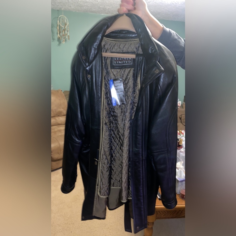 Leather Coat!